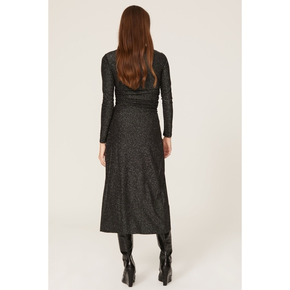 AllSaints Sami Metallic Skirt - Size US 2 - Picture 3 of 16